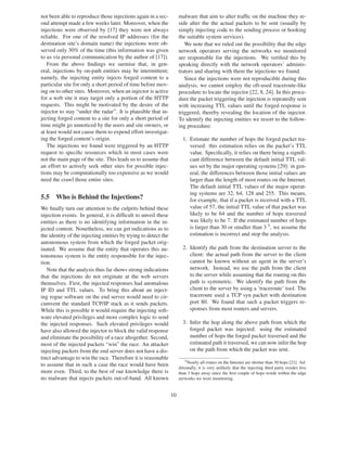 TCP injection attacks in the wild: A large scale case study | PDF