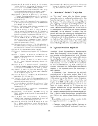 TCP injection attacks in the wild: A large scale case study | PDF