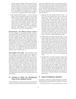 TCP injection attacks in the wild: A large scale case study | PDF