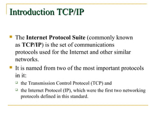 TCP/IP Network ppt | PPT