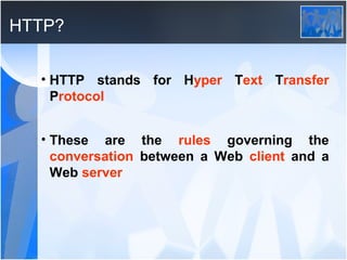 Tcp ip and http | PPT | Internet | Computing