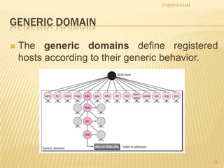 TCP/IP and DNS | PPTX