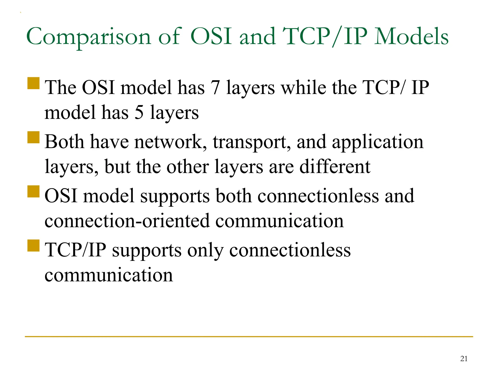 tcp-iprefmodel.ppt SI/MODEL PROTOCOL TCP/IP MODEL OSI/MODEL PROTOCOL ...