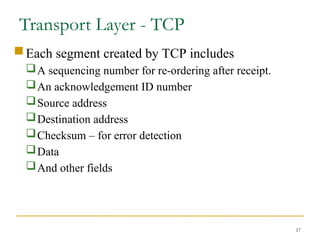 tcp-iprefmodel.ppt SI/MODEL PROTOCOL TCP/IP MODEL OSI/MODEL PROTOCOL ...