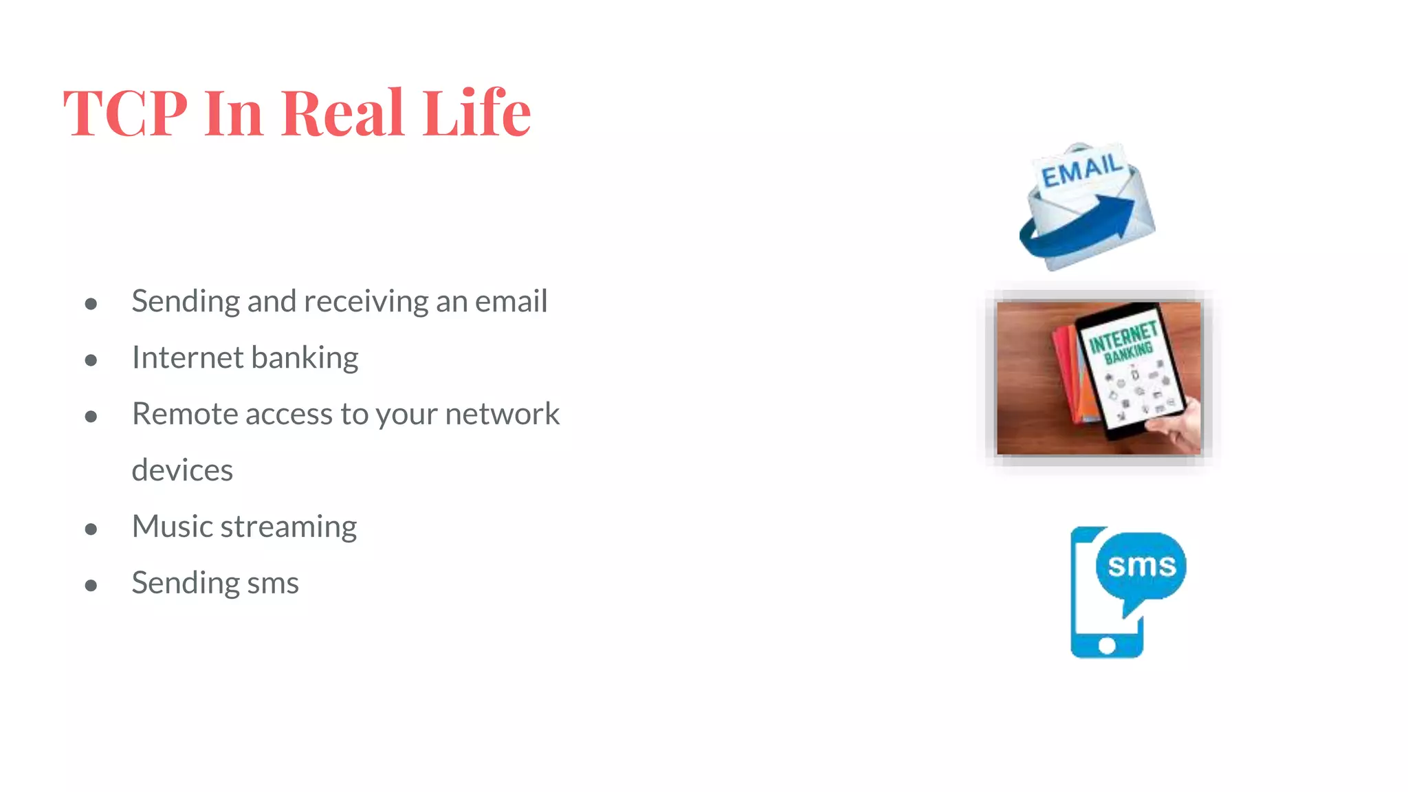 Transmission Control Protocol and User Datagram protocol | PPT