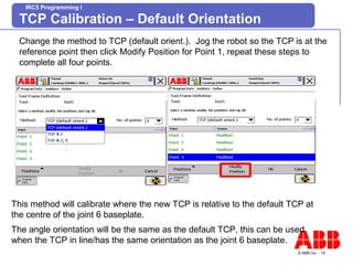 Comprehensive Guide to TCP Calibration and Work Object Management in ...