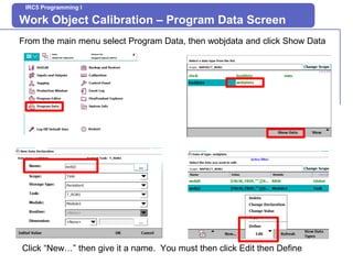 Comprehensive Guide to TCP Calibration and Work Object Management in ...