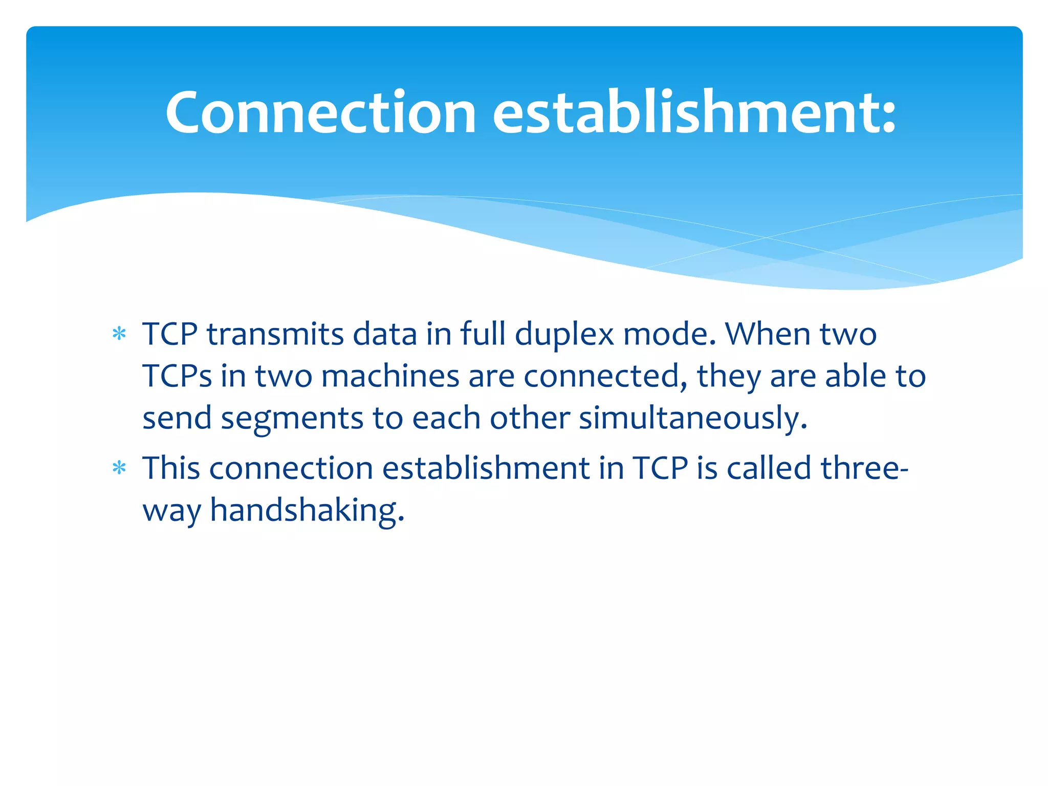 Tcp presentation | PPTX