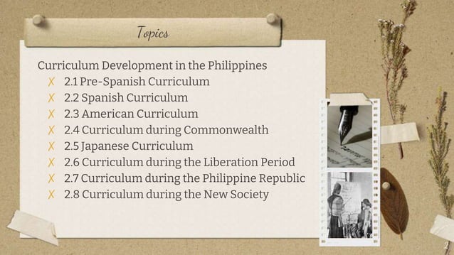 History of Curriculum Development in the Philippines | PPTX | Education ...