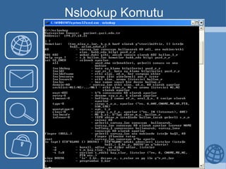 Nslookup Komutu 