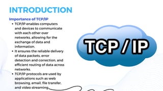 TCP IP PowerPoint presentation download. | PDF | Computer Networking ...