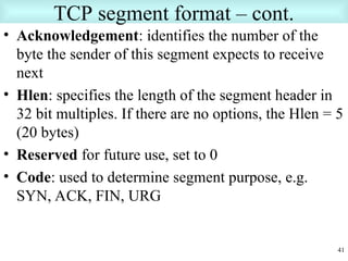 TCP/IP PPT IN COMPUTER NETWORK AND DATA COMMUNICATION | PPT