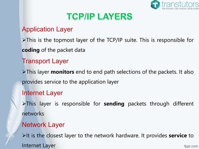 TCP IP Model | Computer Science | PPTX | Computer Networking | Computing