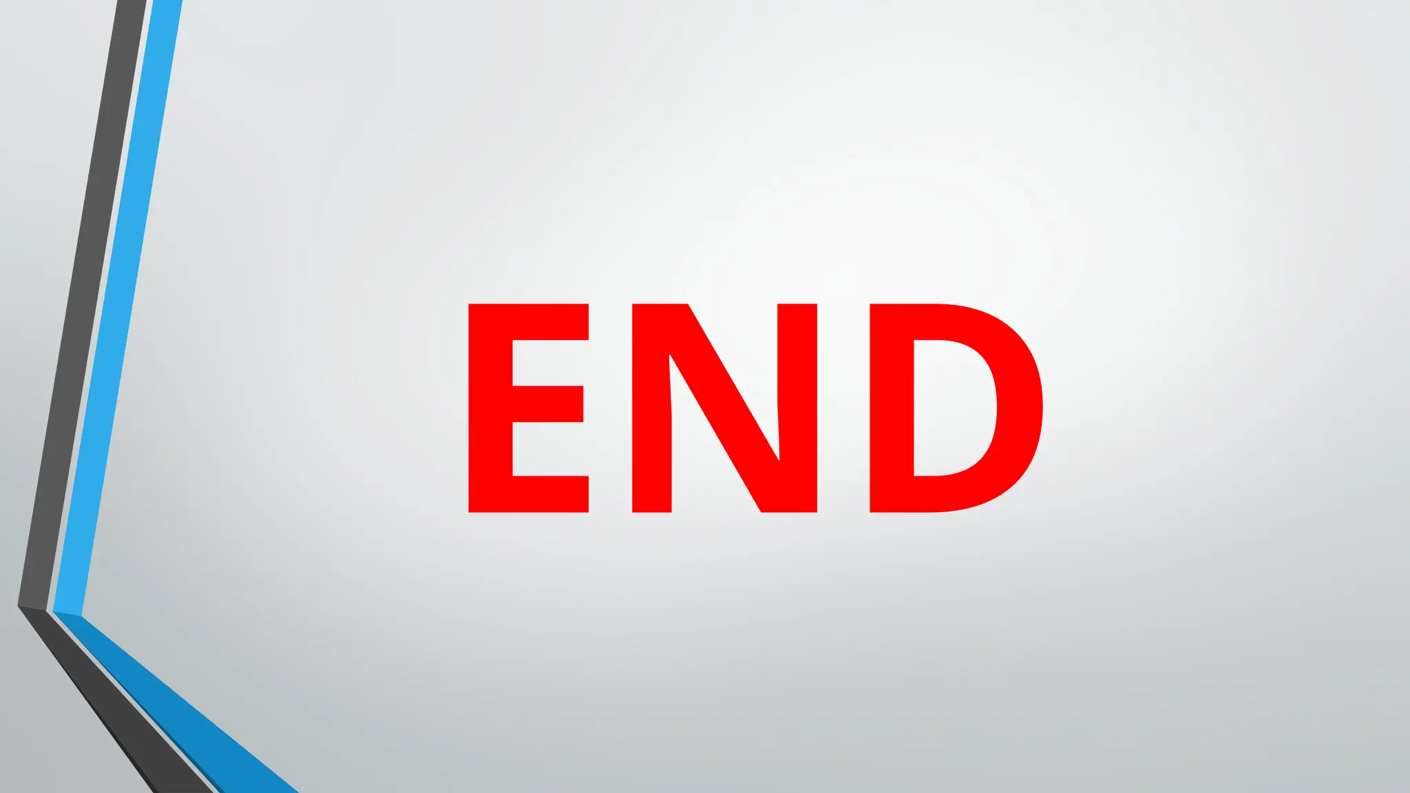 END
 