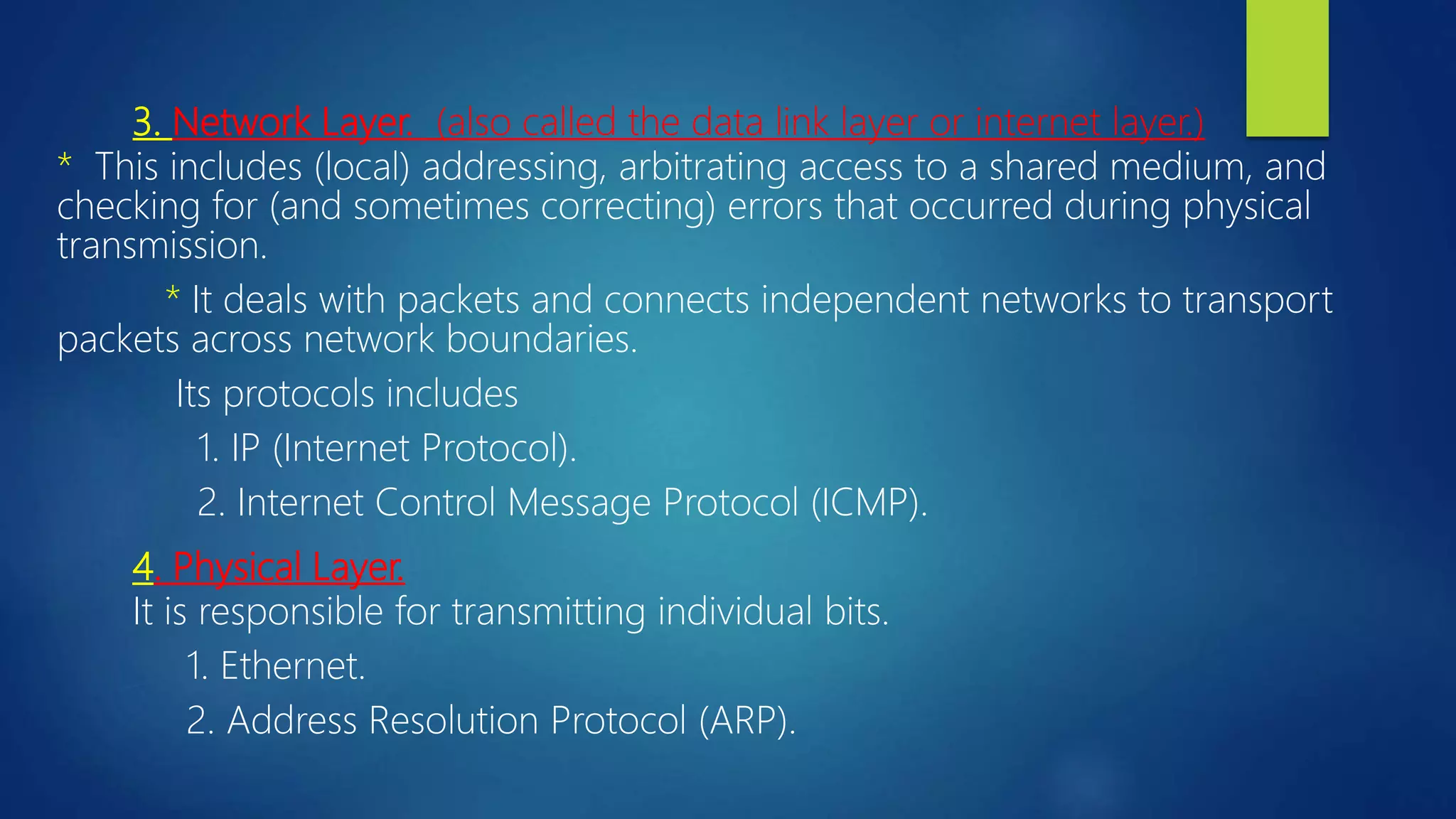 Tcp ip protocols | PPT