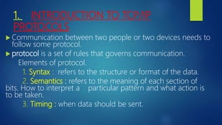 Tcp ip protocols | PPT