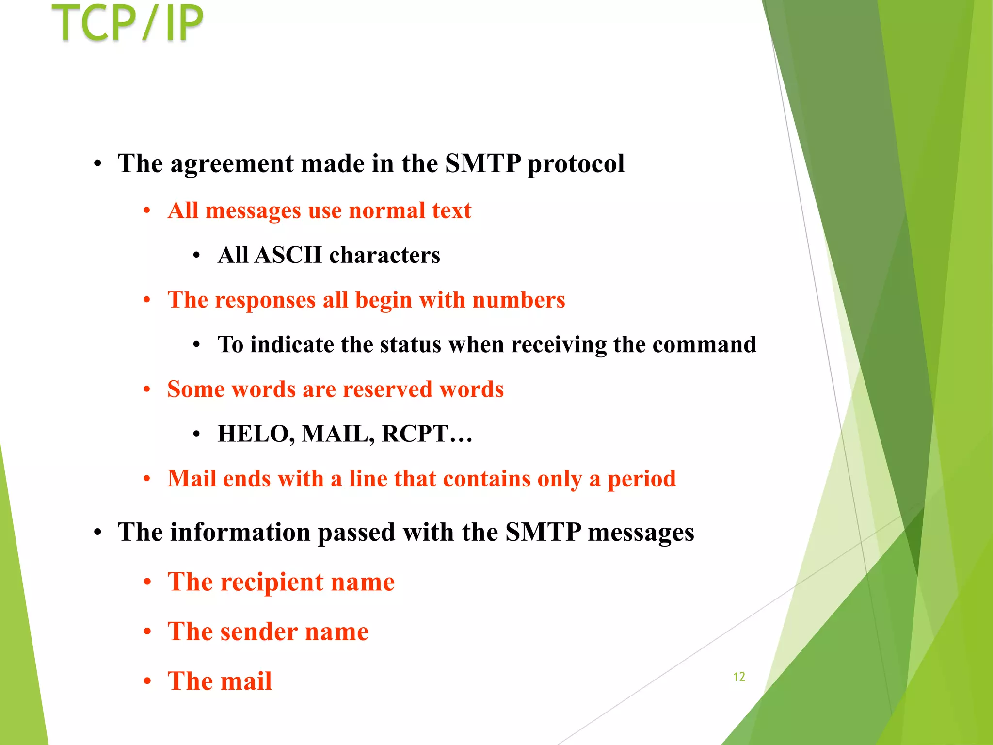 tcp ip protocols.ppt | Email | Internet