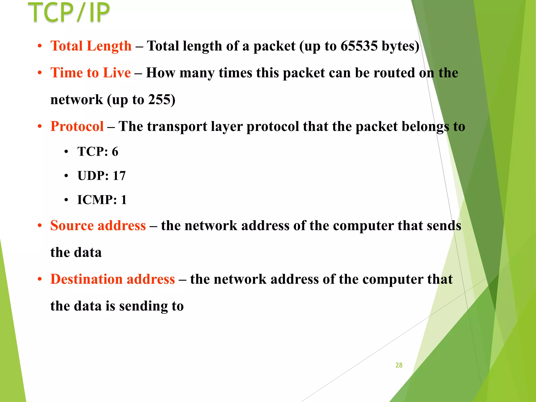 tcp ip protocols.ppt | Email | Internet