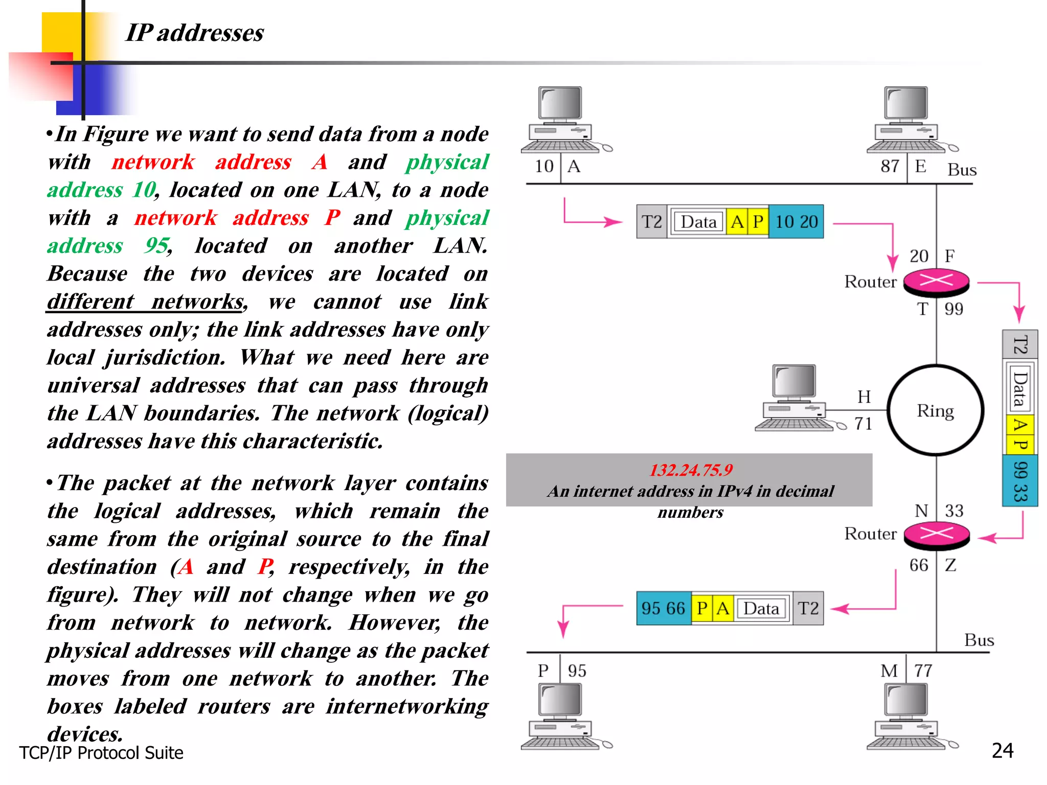 TCP/IP Training Basic Concepts. | PDF
