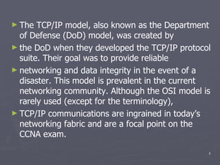 TCP Model | PPT