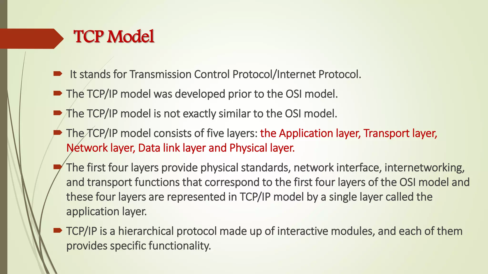 Transmission Control Protocol | PPTX | Internet | Computing
