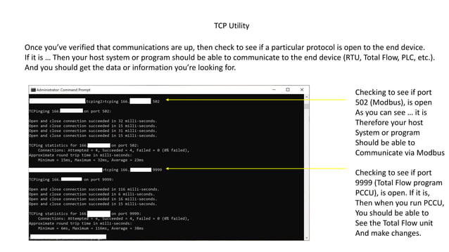 Tcp ping utility | PDF