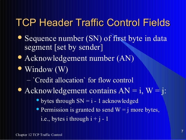 Tcp traffic control and red ecn