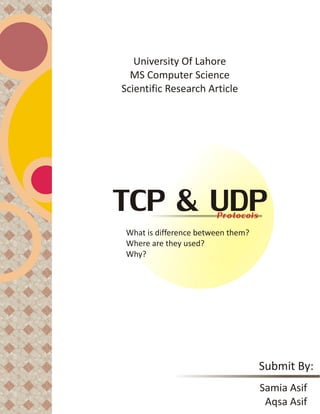 TCP & UDP protocols 