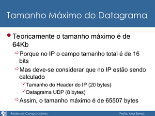 Protocolos de Comunicação TCP UDP TCP/IP | PPT