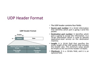 Transmission Control Protocol versus User datagram protocol | PDF