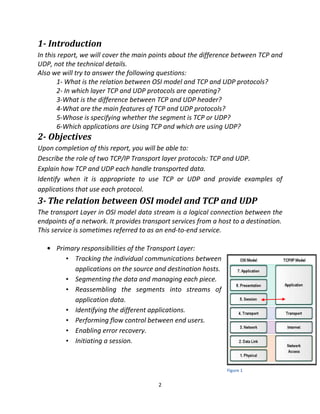 TCP Vs UDP 