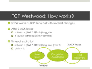 TCP Westwood | PDF