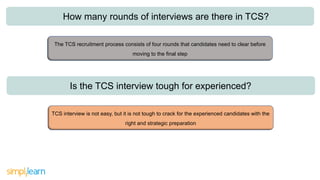 TCS Interview Questions and Answers 2022 | How to Crack TCS Interview ...