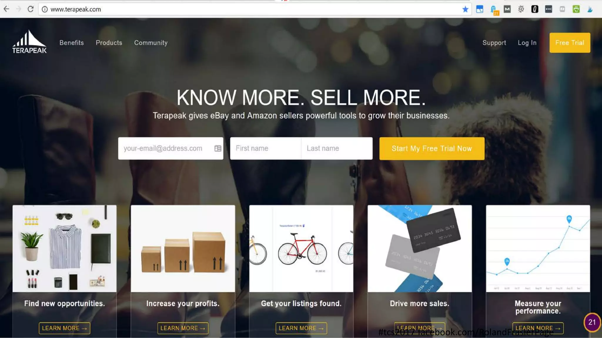 #tcs2017 facebook.com/RolandFrasierPage
 