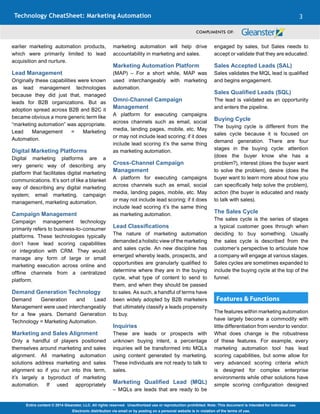 Marketing Automation - Gleanster Research CheatSheet: | PDF