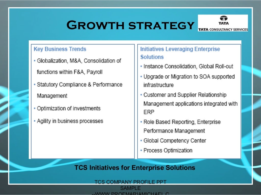 tcs-company-profile-presentation-sample