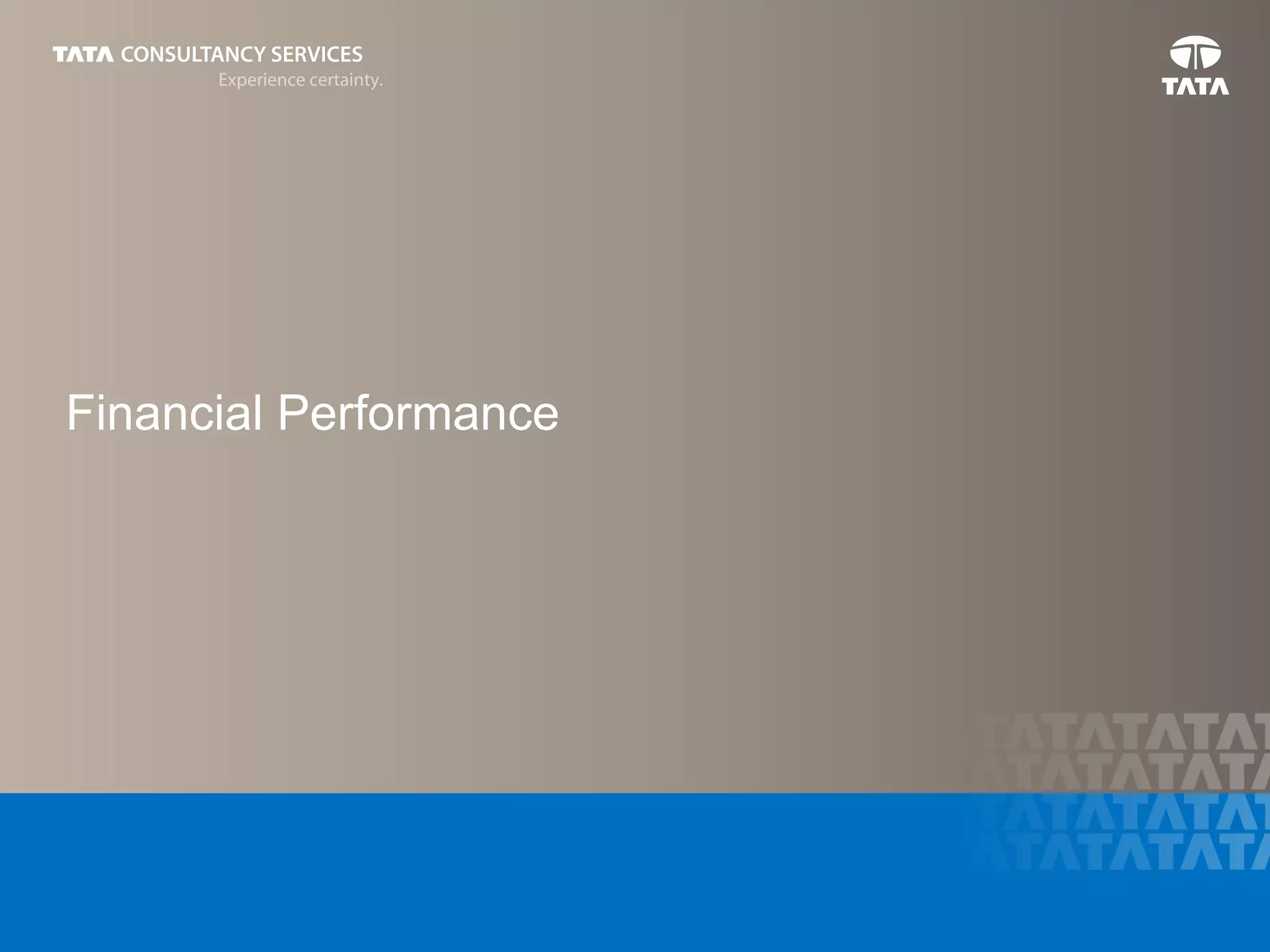 5
Click to edit Master title styleFinancial Performance
 