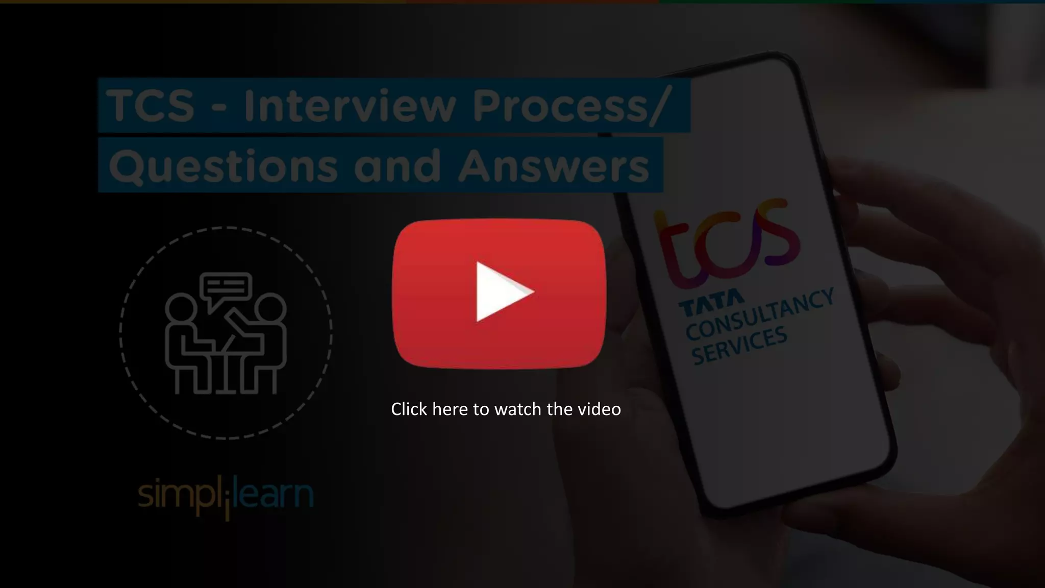 Click here to watch the video
 