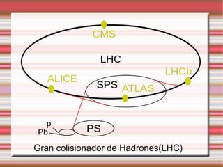 Gran colisionador de Hadrones(LHC) 