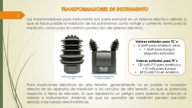 Transformadores De Instrumento