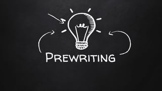 Prewriting
 