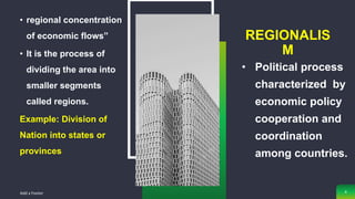 Political Region Example A World of Regions - The Contemporary World | PPTX