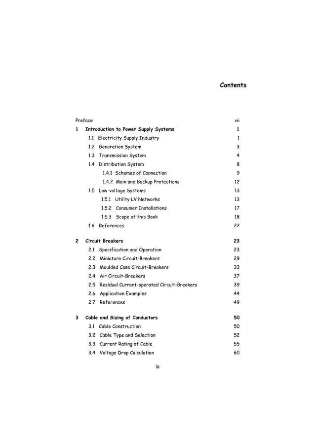 Principles and Design of LV System | PDF