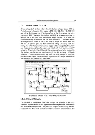 Principles and Design of LV System | PDF