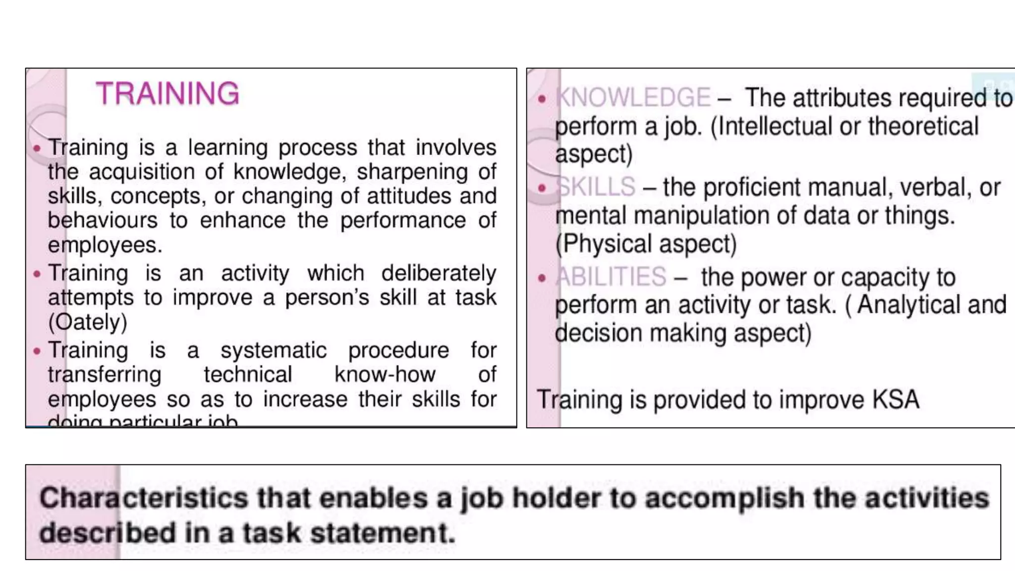 Training and Development | PPT