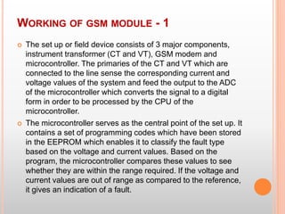 FIND TRANSMISSION LINE FAULT AND LOCATION DETECTION | PPTX