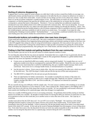 JSF (ADF) Case Studies Paper