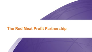 The Red Meat Profit Partnership
 