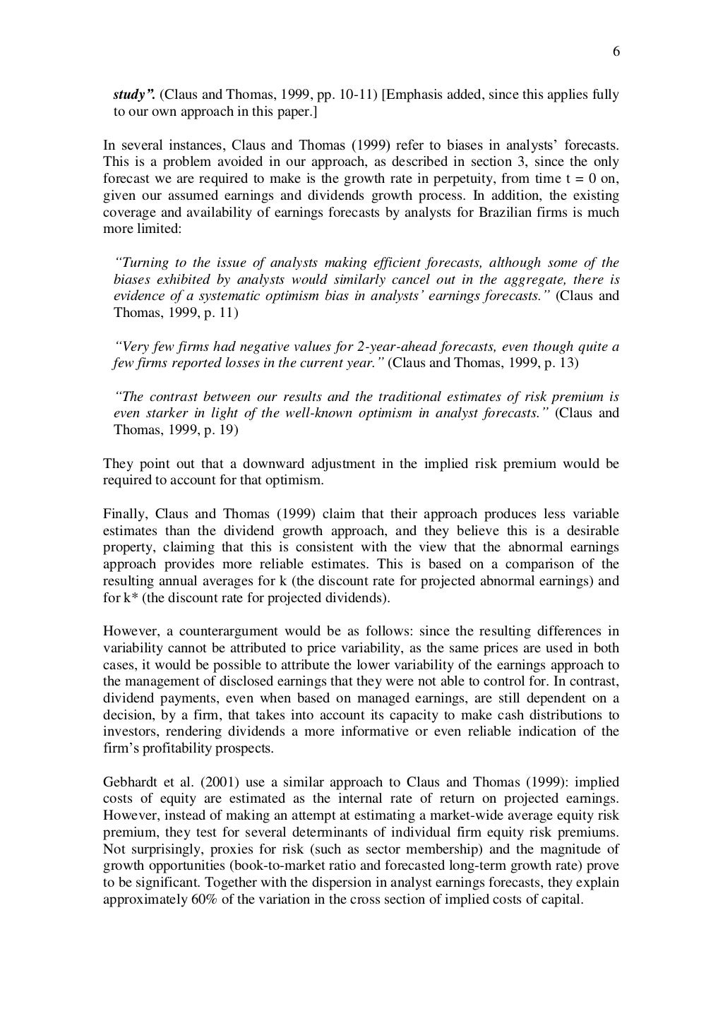 Determinants Of The Implied Equity Risk Premium In Brazil