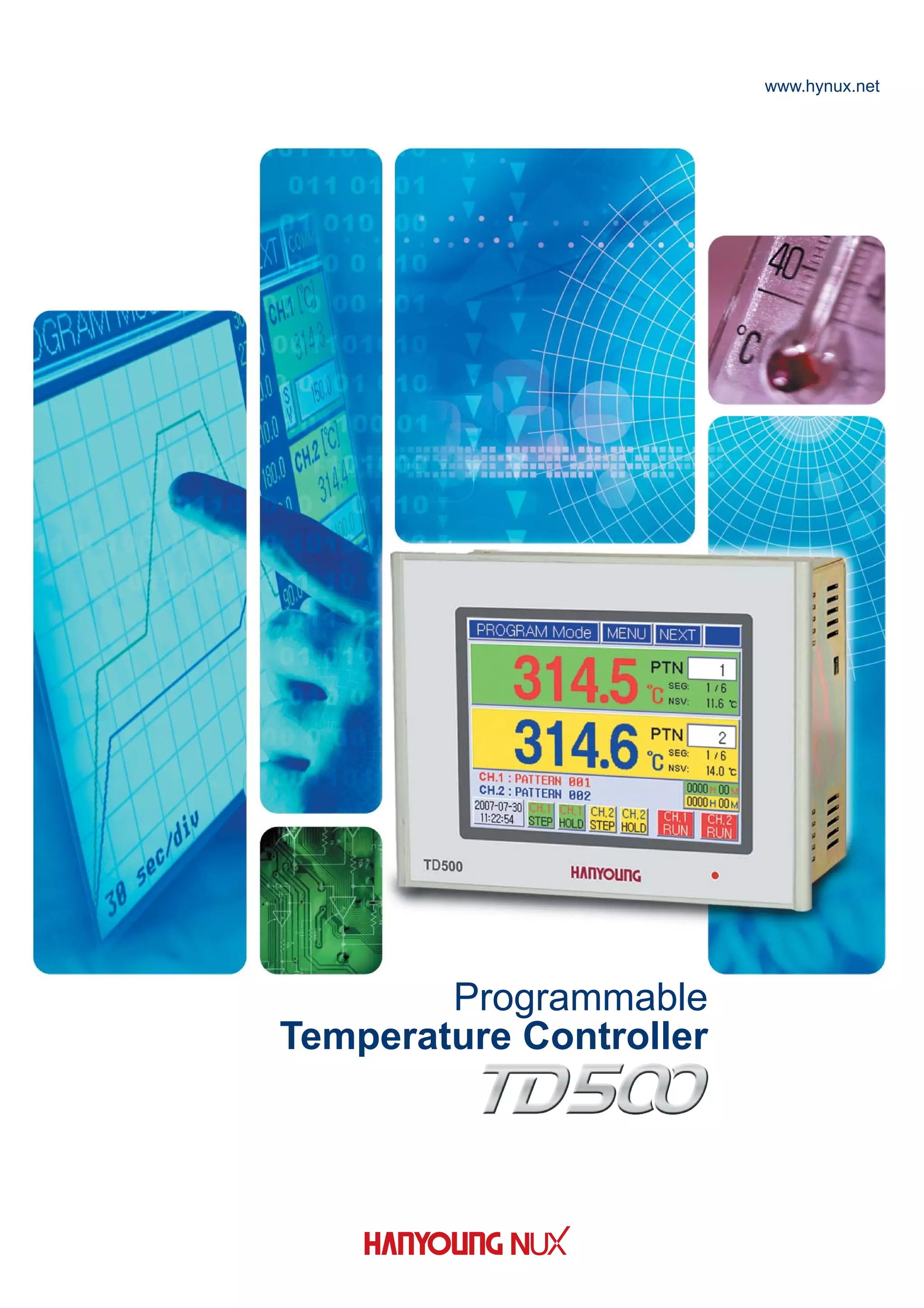 Programmable
Temperature Controller
www.hynux.net